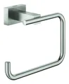 Produktbild: Grohe Essentials Cube WC-Papierhalter ohne Deckel - Supersteel - 40507DC1