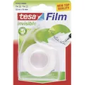 Produktbild: tesa 1x tesafilm INVISIBLE mit Handabroller, matt-unsichtbar, alterungsbeständig und reissfest (57414-00005-03)