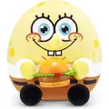 Produktbild: Snackles Figur Spongebob Schwammkopf, 13 cm großes Plüschspielzeug von ZURU, Plüschspielzeug mit Snack-Accessoire - Bunt