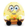Produktbild: Snackles Figur Spongebob Schwammkopf, 13 cm großes Plüschspielzeug von ZURU, Plüschspielzeug mit Snack-Accessoire