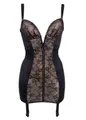 Produktbild: Gossard Shaping-Kleid VIP Retrolution Staylo Push-Up Miederkleid Black 75 E (L, 1-tlg., L)