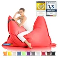 Produktbild: LAZY BAG Riesen-Sitzsack Classic XXL 140x180 cm | Sitzkissen 2-in-1 für relaxtes Sitzen & Liegen | Bequeme Indoor & Outdoor Momente Dank 4 Mio. EPS-Perlen für perfekte Ergonomie | waschbarer Bezug