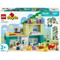 Produktbild: 5702018056516 LEGO Duplo 10470 Nowoczesny dom rodzinny 3 w 1 z figurkami LEGO