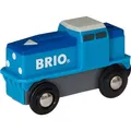 Produktbild: Brio Blaue Batterie-Frachtlok (53.033.130)