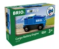 Produktbild: BRIO® Spielzeugeisenbahn-Lokomotive Brio World Eisenbahn Lok Batterie Frachtlok blau 1 Teil 33130
