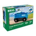 Produktbild: BRIO WORLD BLAUE BATTERIE FRACHTLOCK NEU OVP