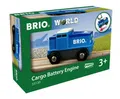 Produktbild: Brio World Eisenbahn Lok Batterie Frachtlok blau 1 Teil 33130
