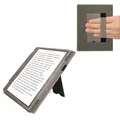 Produktbild: kwmobile Schutzhülle kompatibel mit Pocketbook InkPad Eo/Bigme InkNote Color+ Flip Hülle - Cover mit Handschlaufe - Kompass Vintage Grau