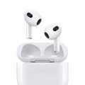 Produktbild: AirPods (3.Gen) In-Ear Bluetooth Kopfhörer kabellos 6 h Laufzeit IPX4 (Weiß)
