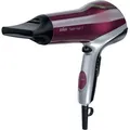 Produktbild: Braun HD770, 70 °C, Rot, Silber, Einfarbig, Hängeschlaufe, Tasten, Schieber, 2200 W - Rot/Silber