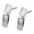 Produktbild: Ernstes Design Ohrringe Ohrstecker E486 Edelstahl mit Brillant 0.032 ct. tw/si