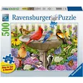Produktbild: Ravensburger 167937 Puzzle 500 Teile Vögel an der Vogeltränke Vogelbad Neu
