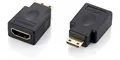 Produktbild: Equip Adapter Minihdmi (Typ C) > HDMI (Typ A) S/B Schwarz Polybeutel