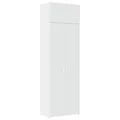 Produktbild: vidaXL Hochschrank Weiß 70x42,5x225 cm Holzwerkstoff, Schrank hoch, Seitenschrank, Badschrank, Schränke hoch, Seitenschränke, Badschrank hoch