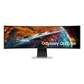 Produktbild: Samsung Odyssey OLED G9 Curved Gaming Monitor G95SC, 49 Zoll, AI Upscaling, QD-OLED-Panel, 5.120 x 1.440 Pixel, Bildwiederholrate 240 Hz, Reaktionszeit 0,03 ms, Mit Lautsprechern, Inkl. Fernbedienung