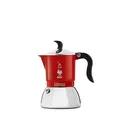 Produktbild: Bialetti Fiammetta Induktions-Kaffeemaschine, 2 Tassen (100 ml), für alle Herdarten geeignet, Elegantes Design, rot