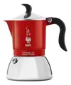 Produktbild: 0007147 Bialetti Fiammetta Induction Mokka-Kanne 0 1 l Rot Edelstahl Alumini ~D~
