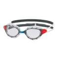 Produktbild: Zoggs Schwimmbrille Predator - Regular Fit - Farbe: Clear / Grey / Clear