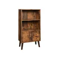 Produktbild: Retro Bücherschrank mit Türen 60 x 30 x 120 cm