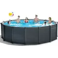 Produktbild: Intex Schwimmbecken-Set Graphite Grey Panel 478×124 cm - Grau