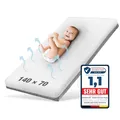 Produktbild: Ehrenkind® Babymatratze Royal | Baby Matratze 70x140 Standard 100 by OEKO-TEX | Kindermatratze 70x140 mit innovativem 3D Mesh und Hygiene Tencel Bezug wasserdicht + luftdurchlässig