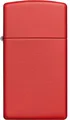 Produktbild: Zippo Slim Red Matte 60005404