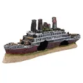 Produktbild: KSTE Aquarium Dekoration Schiff, Titanic Verlorene Wrecked Boot Schiff Aquarium Dekoration Ornament Wrack Verzierungen