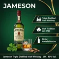 Produktbild: Jameson Blended Irish Whiskey, 1,0l, alc. 40 Vol.-%