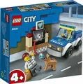 Produktbild: LEGO® City 60241 - Polizeihundestaffel - Einbrecher Juwelendieb Verfolgungsjagt