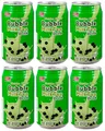 Produktbild: 6er Pack- RICO Bubble Milk Tea Getränk Matcha Flavor (6x340ml) mit Tapiokaperlen