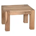 Produktbild: WOHNLING WL1.443 Couchtisch Massivholz Akazie 60 cm x 60 cm x 40 cm