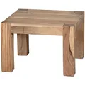 Produktbild: Wohnling Couchtisch WL1.443, sheesham, aus Massivholz, 60 x 40 x 60cm, quadratisch