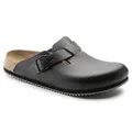 Produktbild: Birkenstock Clog Boston Super Grip, Naturleder, schwarz, Weite schmal