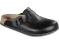 Produktbild: BIRKENSTOCK 60196 Clog Boston SL Größe 41 W. Schmal schwarz Obermaterial: Leder