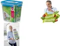 Produktbild: emsa Frischhaltedose CLIP & CLOSE, 1,10 Liter, transparent transportsicherer Clipverschluss, einzigartige Dichtung, - 1 Stück (508541)
