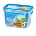 Produktbild: Emsa Clip & Close 3D Perf Clean Frischhaltedose Vorratsdose rechteckig 1,10L