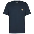 Produktbild: Carhartt - Workw Pocket S/S - T-Shirt Gr XS blau