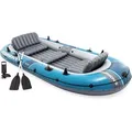 Produktbild: Intex 66325NP Schlauchboot Excursion 5 Set inkl. Pumpe und Alu-Paddeln 366x168x43cm