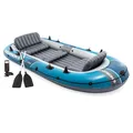 Produktbild: Schlauchboot Set Excursion 5 + Paddel + Pumpe Angelboot für 5 Personen von INTEX