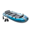 Produktbild: Intex Boot Excursion 5 Sportboot Schlauchboot Angelboot Motorboot Paddel Pumpe