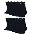 Produktbild: PUMA unisex Sportsocken Tennissocken Freizeitsocken Sport Crew 7312 12 Paar, Farbe:Blau, Menge:12 Paar (4x 3er Pack), Größe:43-46, Artikel:-322 dark navy
