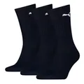 Produktbild: PUMA unisex Sportsocken Tennissocken Freizeitsocken Sport Crew 7312 15 Paar, Farbe:Blau, Menge:15 Paar (5x 3er Pack), Größe:43-46, Artikel:-322 dark navy