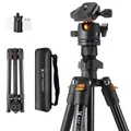 Produktbild: O234A1 Handy Stativ163cm Kamerastativ Tripod für unterwegs Stativ für Smartph...