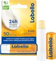 Produktbild: Labello Sun Protect LSF 50, wasserfeste Lippenpflege mit hohem Sonnenschutz, mineralölfreie Lippenpflege mit Sheabutter, Vitaminen & natürlichen Ölen (4,8 g)
