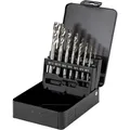 Produktbild: Maschinengewindebohrer-Satz hss-e Co5, M3-12, Form c 35°, 14-tlg., in einer Metallkassette, Sacklochgewindebohrer - Stier