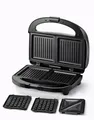 Produktbild: Clatronic  Sandwichtoaster mit Wechselplatten 3 in 1