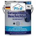 Produktbild: Plid® Garagenbodenbeschichtung Betonfarbe Außen & Innen frostsicher [2.5L Silbergrau] - Wasser & Wetterbeständig - Garagenbodenfarbe - Bodenbeschichtung Außen - Betonversiegelung Außenbereich