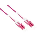 Produktbild: Good Connections® Patchkabel LWL Duplex OM4 (Multimode, 50/125) LC/LC, UNIBOOT, LSZH, austauschbare Polarität, Entrieg