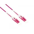 Produktbild: Alcasa LW-U805LC4 InfiniBand/Glasfaserkabel 5 m 2x LC Violett