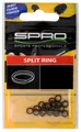 Produktbild: Spro Matt Black SPLIT RING #4.5 20 Stück Gr. 4,5 5kg Predator Series Sprengringe